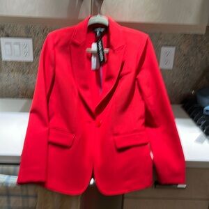 Peace of cloth gorgeous Red pants suit